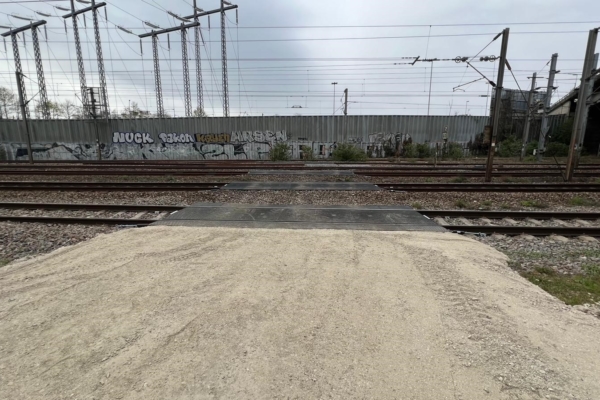 Création d’aires d’enraillement d’engins